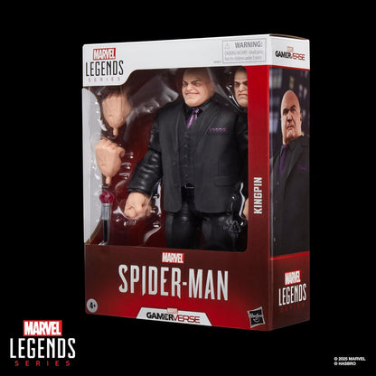 [Amazon.co.jp Exclusive] Hasbro MARVEL Marvel Legends Series Gamerverse Kingpin, Spider-Man Collectible 20cm Action Figure G0827 Reproducing the Video Game