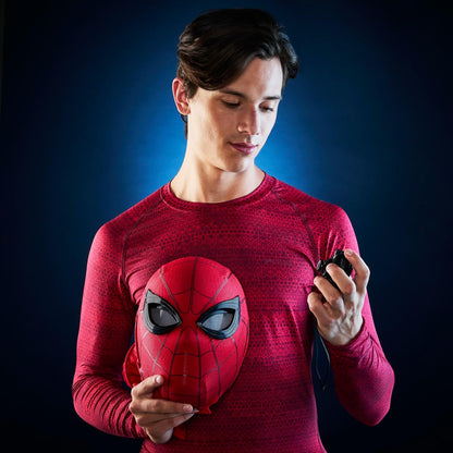 Hasbro Marvel Legends Series "Spider-Man: Homecoming" Electronic Mask with Changing Expression, Premium Interactive Role Play Gear (For Adults) G0633 Genuine Product