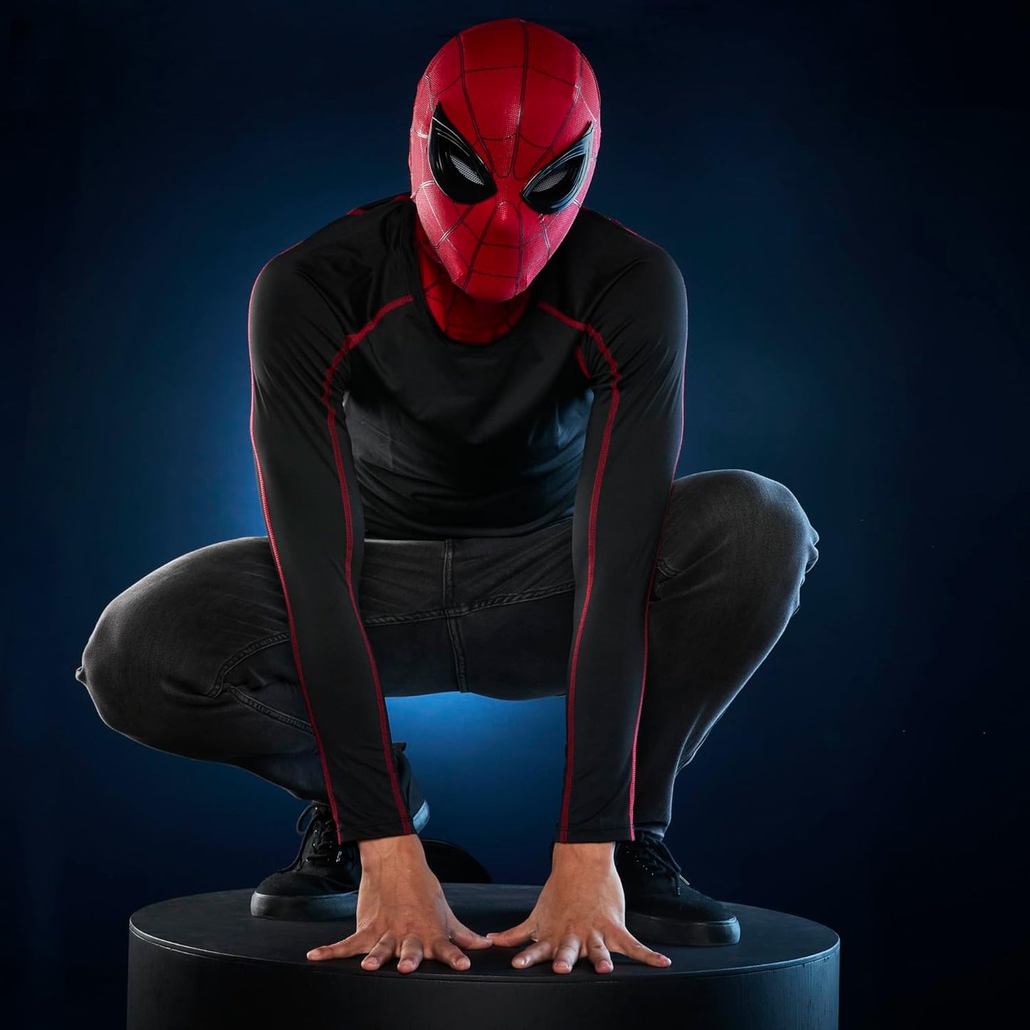 Hasbro Marvel Legends Series "Spider-Man: Homecoming" Electronic Mask with Changing Expression, Premium Interactive Role Play Gear (For Adults) G0633 Genuine Product