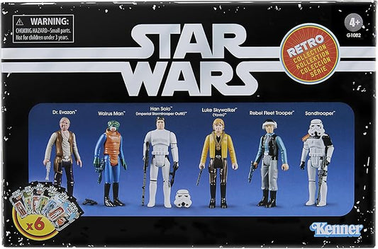 Star Wars Retro Collection Star Wars: A New Hope Multipack Action Figures 6-Pack 3.75"