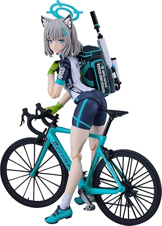 figma Blue Archive Shiroko Sandwolf [Riding] DX Edition Non-scale Plastic Painted Movable Figure