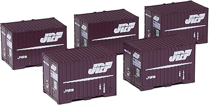 KATO N Gauge 19G Container Old Paint 5 Pieces Railway Model Supplies 23-577-A