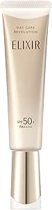 ELIXIR UV Emulsion Day Care Revolution +ba [2025 model] 35mL Quasi-drug SPF50+/PA++++ Morning use Daytime use Emulsion Makeup base Sunscreen Firmness Moisture Aging care Superiel ELIXIR