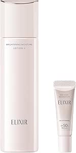 ELIXIR White Whitening & Aging Care Lotion Experience Set aD ba Lotion/Lotion Relaxing Aqua Floral Scent Set 170mL+5mL