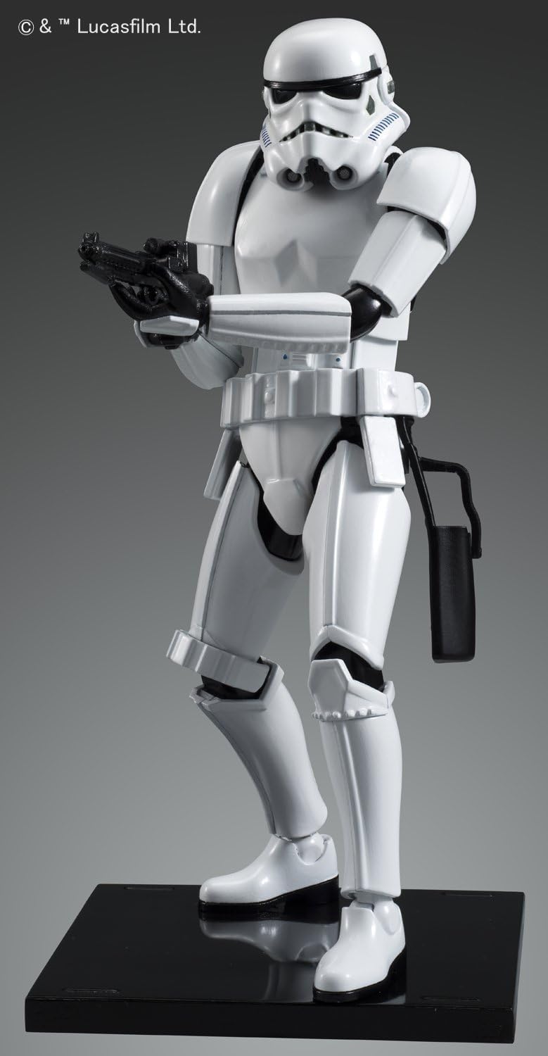 BANDAI SPIRITS Star Wars 1/12 scale Stormtrooper color-coded plastic model