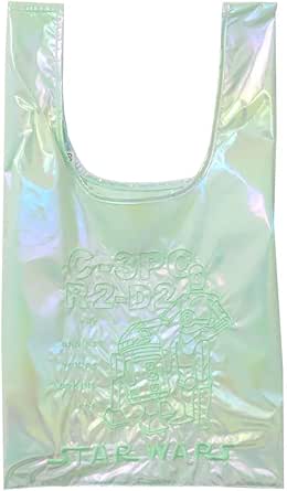 Small Planet Star Wars Aurora Shopping Bag R2-D2 & C-3PO/Green