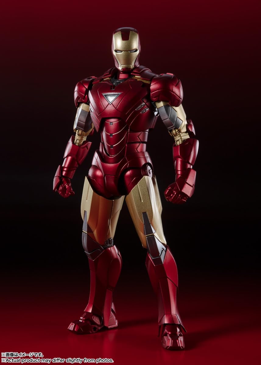 TAMASHII NATIONS S.H.Figuarts Iron Man Mark 6 (THE INFINITY SAGA) Approx. 150mm PVC&ABS&Diecast painted movable figure