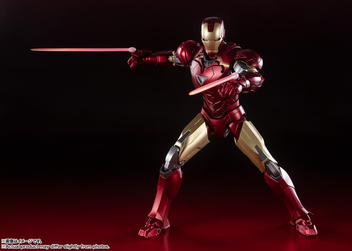 TAMASHII NATIONS S.H.Figuarts Iron Man Mark 6 (THE INFINITY SAGA) Approx. 150mm PVC&ABS&Diecast painted movable figure