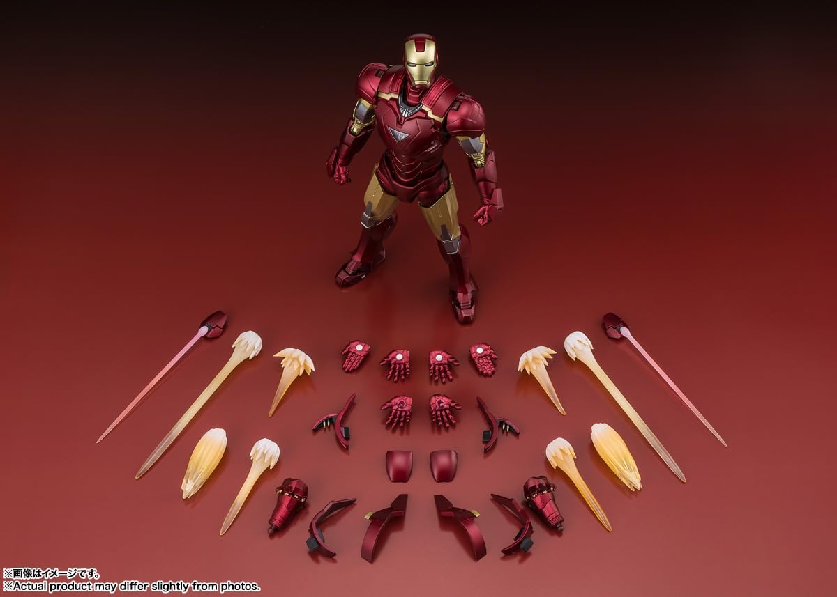 TAMASHII NATIONS S.H.Figuarts Iron Man Mark 6 (THE INFINITY SAGA) Approx. 150mm PVC&ABS&Diecast painted movable figure