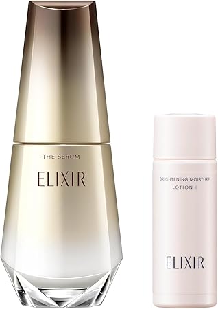 ELIXIR ELIXIR The Serum Experience Set aL ba 50mL + Brightening Lotion Mini Size Included Quasi-drug Serum Tranexamic Acid Firmness Moisture Superiel Aging Care Relaxing Aqua Floral Scent