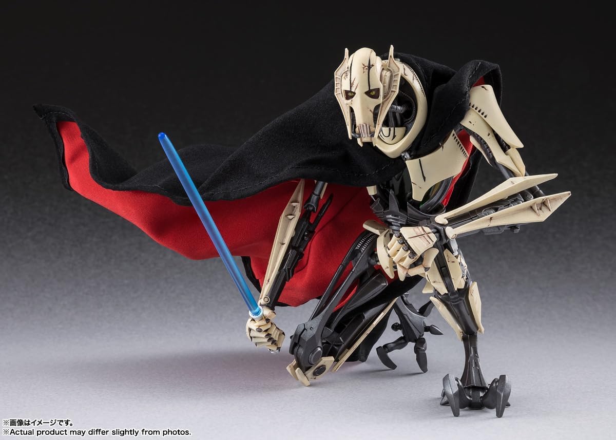 TAMASHII NATIONS S.H.Figuarts Star Wars Episode III/Revenge of the Sith General Grievous (STAR WARS: Revenge of the Sith) Approx. 190mm ABS&PVC&Cloth Painted Movable Figure