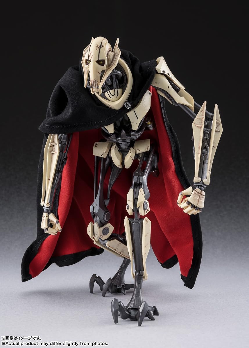 TAMASHII NATIONS S.H.Figuarts Star Wars Episode III/Revenge of the Sith General Grievous (STAR WARS: Revenge of the Sith) Approx. 190mm ABS&PVC&Cloth Painted Movable Figure