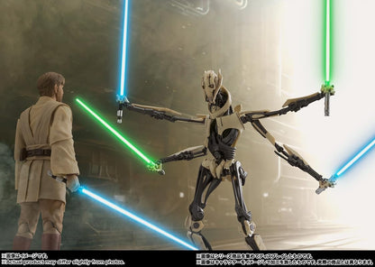 TAMASHII NATIONS S.H.Figuarts Star Wars Episode III/Revenge of the Sith General Grievous (STAR WARS: Revenge of the Sith) Approx. 190mm ABS&PVC&Cloth Painted Movable Figure