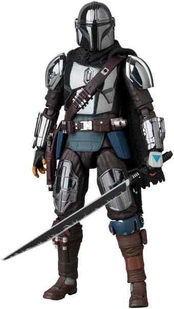 MAFEX No.256 THE MANDALORIAN CHROME Ver. Height approx. 160mm Painted action figure