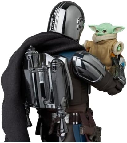 MAFEX No.256 THE MANDALORIAN CHROME Ver. Height approx. 160mm Painted action figure