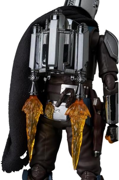MAFEX No.256 THE MANDALORIAN CHROME Ver. Height approx. 160mm Painted action figure