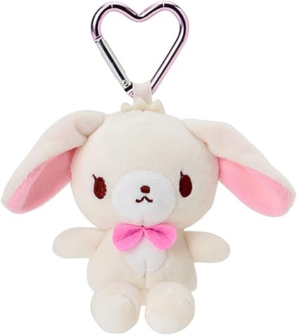 Sanrio Mini Mascot Holder Sugar Bunnies (Shirosa) Polyester Steel 175561