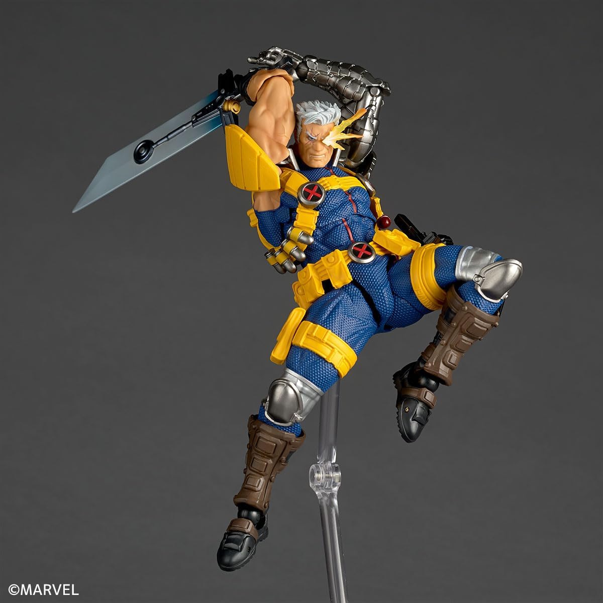 KAIYODO Revoltech Amazing Yamaguchi X-MEN Cable Ver.1.5 Height approx. 170mm Non-scale PVC/ABS/POM painted movable figure NR083