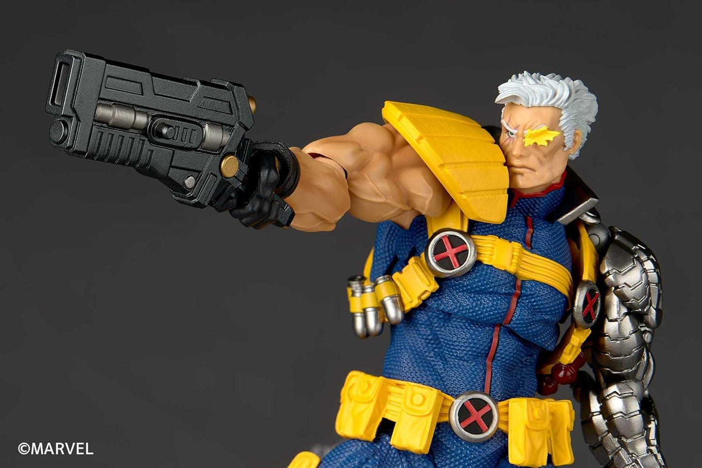KAIYODO Revoltech Amazing Yamaguchi X-MEN Cable Ver.1.5 Height approx. 170mm Non-scale PVC/ABS/POM painted movable figure NR083