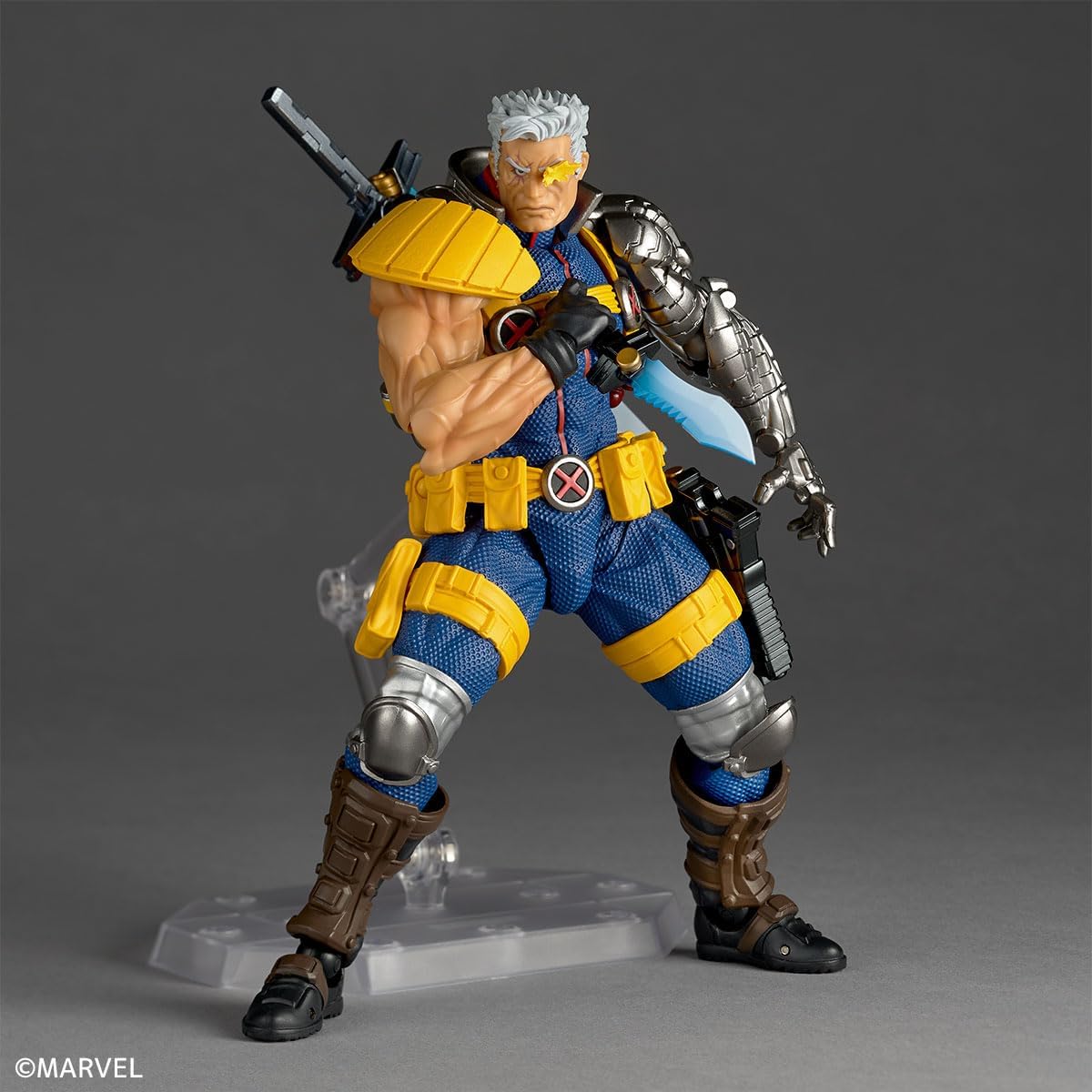 KAIYODO Revoltech Amazing Yamaguchi X-MEN Cable Ver.1.5 Height approx. 170mm Non-scale PVC/ABS/POM painted movable figure NR083