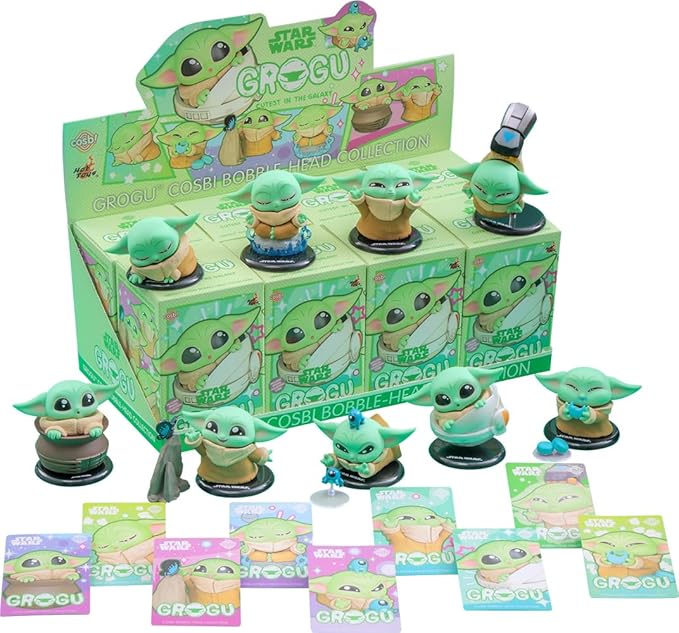 Cosbi Star Wars Series 1 Grogu: Qtest in the Galaxy (Box of 8) Non-Scale Figure