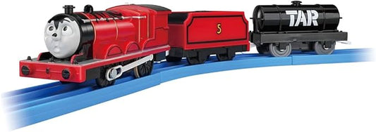 TAKARA TOMY Plarail Thomas TS-16 Plarail James and Tar Freight Car Train Toy Ages 3+