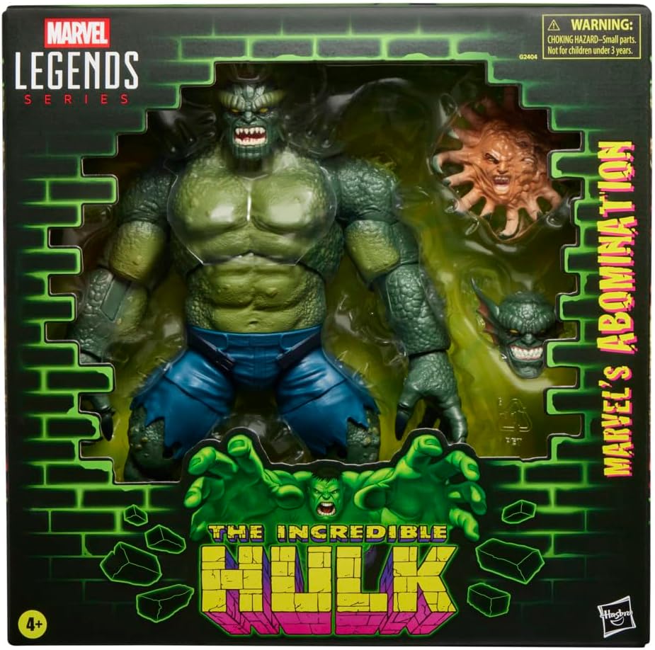 Hasbro MARVEL Marvel Legends Series Hulk Incredible Hulk Abomination Comics Collectible 6-inch Size Action Figure G2404 Genuine Product