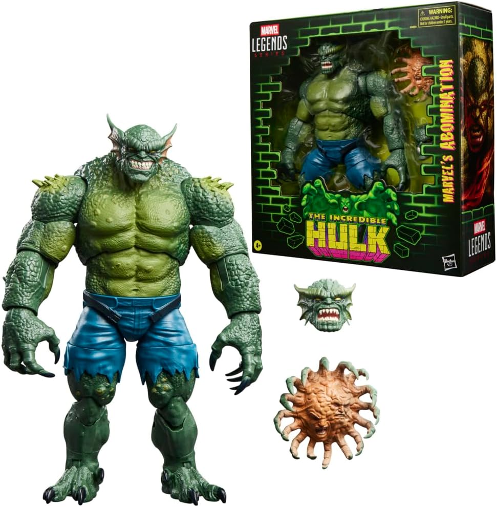 Hasbro MARVEL Marvel Legends Series Hulk Incredible Hulk Abomination Comics Collectible 6-inch Size Action Figure G2404 Genuine Product