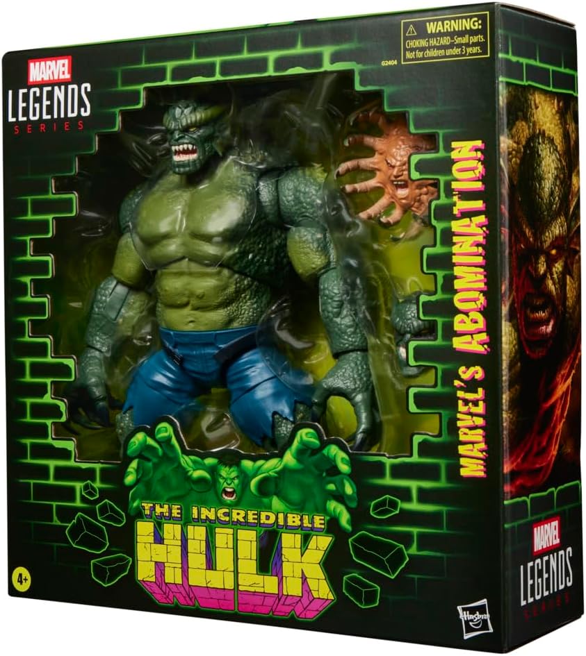 Hasbro MARVEL Marvel Legends Series Hulk Incredible Hulk Abomination Comics Collectible 6-inch Size Action Figure G2404 Genuine Product