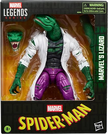 [Amazon.co.jp Exclusive] Hasbro MARVEL Marvel Legends Series Lizard Spider-Man Comics Collector's 6-Inch Size Action Figure G2092 Genuine Product
