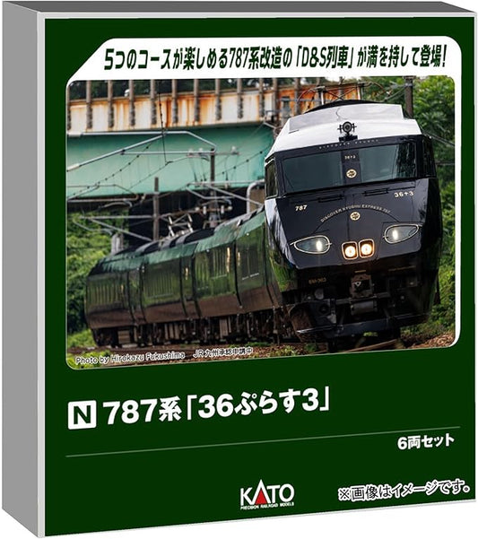 KATO N Gauge 787 Series "36 Plus 3" 6-Car Set Railway Model Train 10-2090