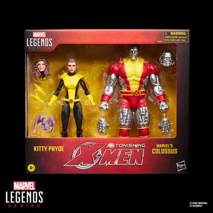 Hasbro MARVEL Marvel Legends Series Astonishing X-MEN Kitty Pryde & Colossus 2-piece Set Comics Collectible 6-Inch Size Action Figure G2127 Genuine Product