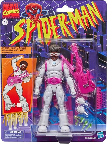 Hasbro MARVEL Marvel Legends Series Spider-Man Hypno Hustler Retro Blister Package Comics Collectible Action Figure G2356 Genuine Product