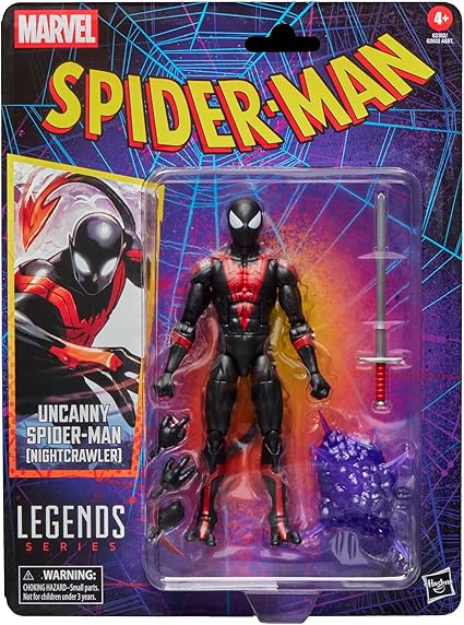 Hasbro Marvel Legends Series Spider-Man Uncanny Spider-Man (Nightcrawler)