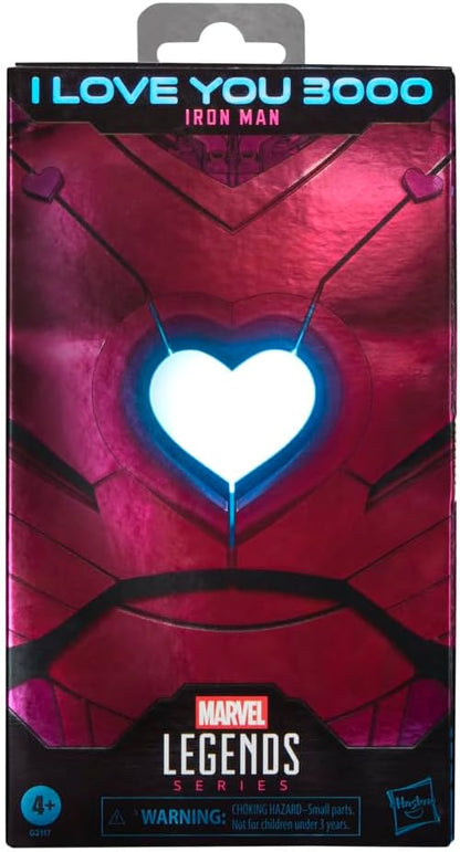 Hasbro MARVEL Marvel Legends Series Iron Man I Love You 3000 6-inch Size Collector's Action Figure Gift G2117 Genuine Product