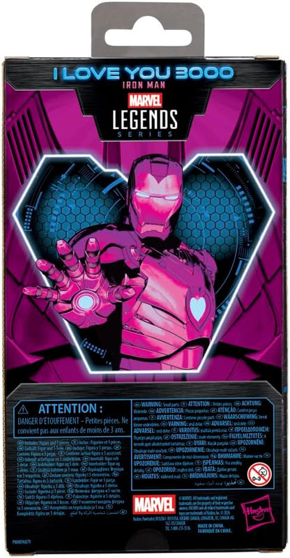 Hasbro MARVEL Marvel Legends Series Iron Man I Love You 3000 6-inch Size Collector's Action Figure Gift G2117 Genuine Product