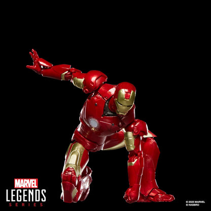 Hasbro MARVEL Marvel Legends Series Iron Man Mark III Movie Iron Man 6-inch Size Collector's Action Figure G2055 Genuine Product