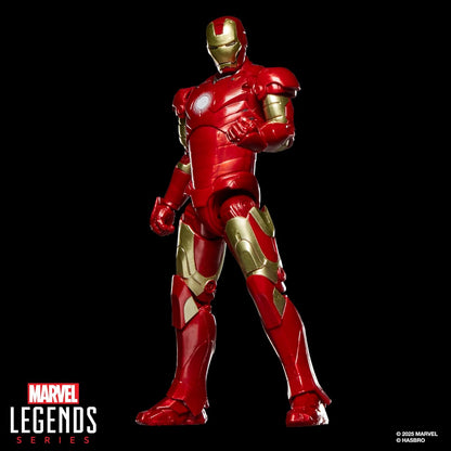 Hasbro MARVEL Marvel Legends Series Iron Man Mark III Movie Iron Man 6-inch Size Collector's Action Figure G2055 Genuine Product