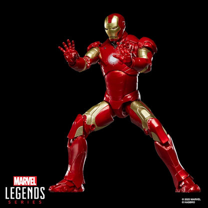 Hasbro MARVEL Marvel Legends Series Iron Man Mark III Movie Iron Man 6-inch Size Collector's Action Figure G2055 Genuine Product