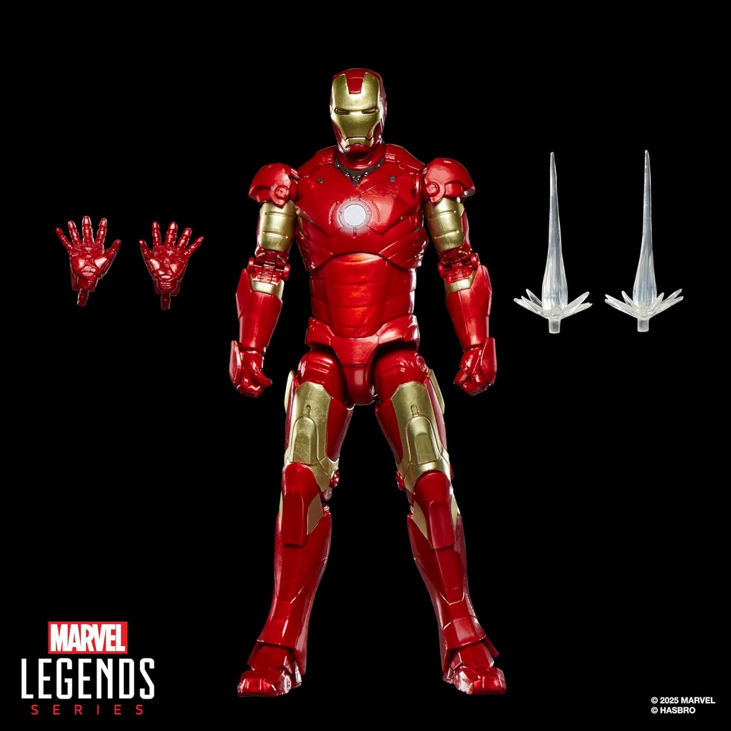 Hasbro MARVEL Marvel Legends Series Iron Man Mark III Movie Iron Man 6-inch Size Collector's Action Figure G2055 Genuine Product