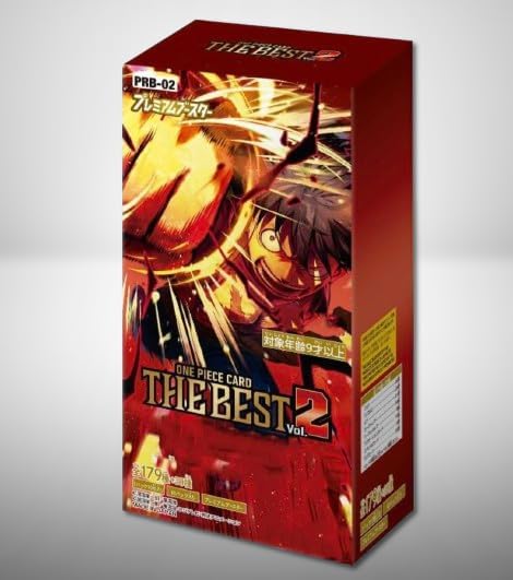[Completely unopened BOX] Premium Booster ONE PIECE CARD THE BEST vol.2 PRB-02 <Domestic genuine product, unopened, with tape>