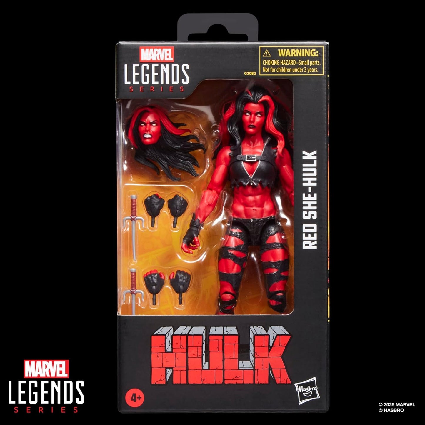 Hasbro MARVEL Marvel Legends Series Hulk Red She-Hulk Comics Collectible 6-inch Size Action Figure G2082 Genuine Product