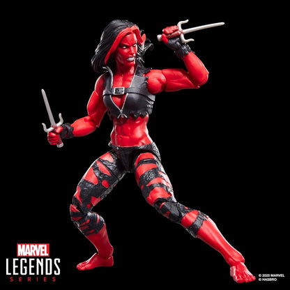 Hasbro MARVEL Marvel Legends Series Hulk Red She-Hulk Comics Collectible 6-inch Size Action Figure G2082 Genuine Product
