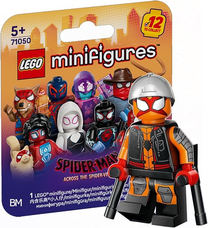LEGO Minifigure Spider-Man: Across the Spider-Verse Charlotte Webber/Sun-Spider Charlotte Webber/Sun-Spider [71050-8]