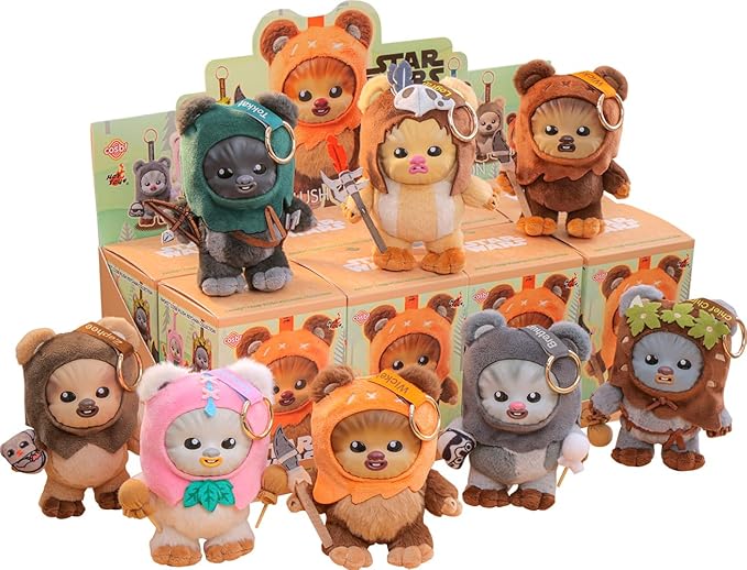 Hot Toys ZAKKA Cosbi Plush Toy Star Wars/Ewok Story Trading Series (Box of 8)