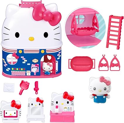 [BANDAI] Puchitomo Sanrio characters Big Hello Kitty's house Sanrio characters Recommended for ages 3 and up