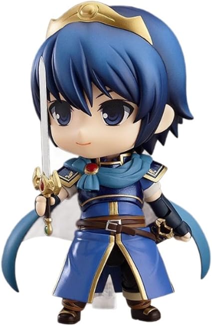 [YAORUI] Mars Figure Fire Emblem Mystery of the Emblem Doll Marth Approx. 10cm ABS&PVC Painted Complete Figure 2D Cute Plastic Birthday Present Decoration Tabletop Figurine