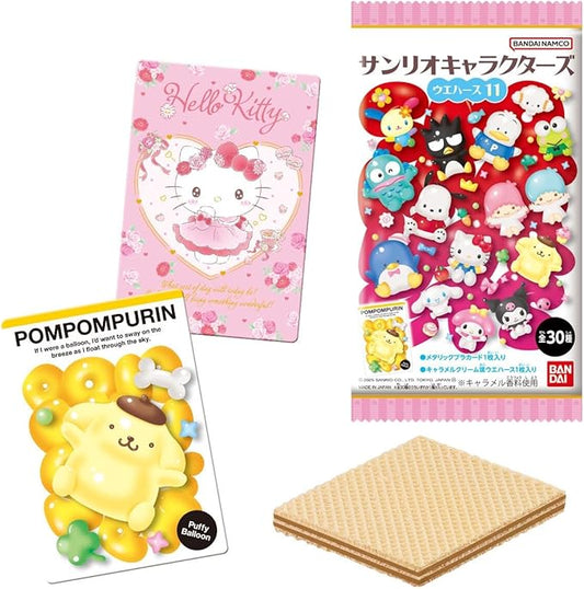 Sanrio Characters Wafers 11 20 pieces BOX (candy toy)