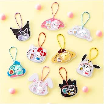 BANDAI Sanrio Characters Package Charm & Chocoballo Quasi-Chocolate Candy Toy [BOX Sold/Set of 10]