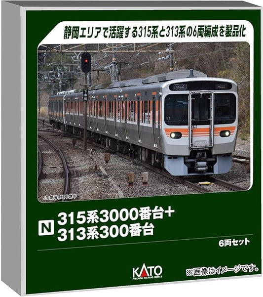 KATO N Gauge 315 Series 3000 Series + 313 Series 300 Series 6-Car Set Special Item Railway Model Train 10-2066